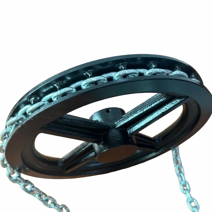 Roue à chaîne de valve industrielle