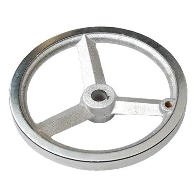 Grand roue à main en fonte