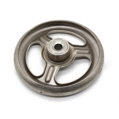 Volant de tour en argent