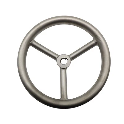 Volant à rayons en acier inoxydable