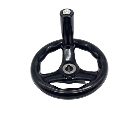 Roue à main de soupape avec poignée