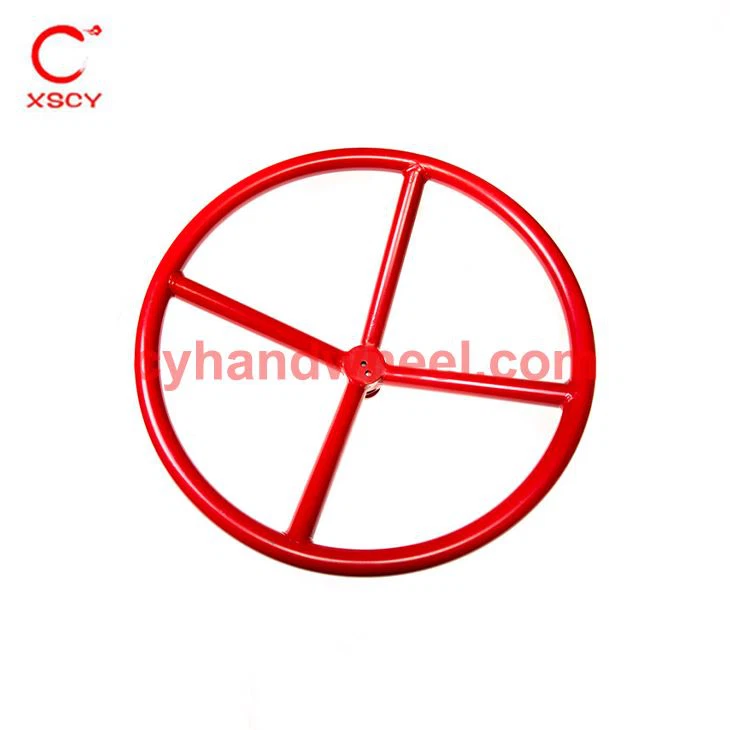 Volant de vanne papillon rouge