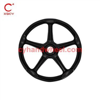 Roue à main standard en acier au carbone